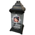 Personalizovaná pamětní svíčka s fotografií a textem